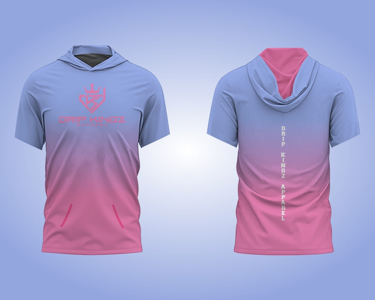 Ombre Collection Premium SS Hoodie