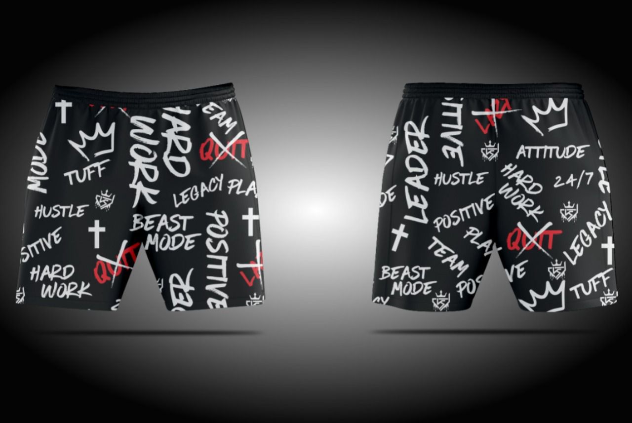 Work Hard Athletic Shorts